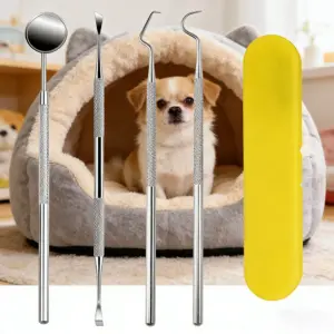 kit dental para cães e gatos