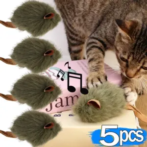 brinquedo de rato de pelúcia para gatos