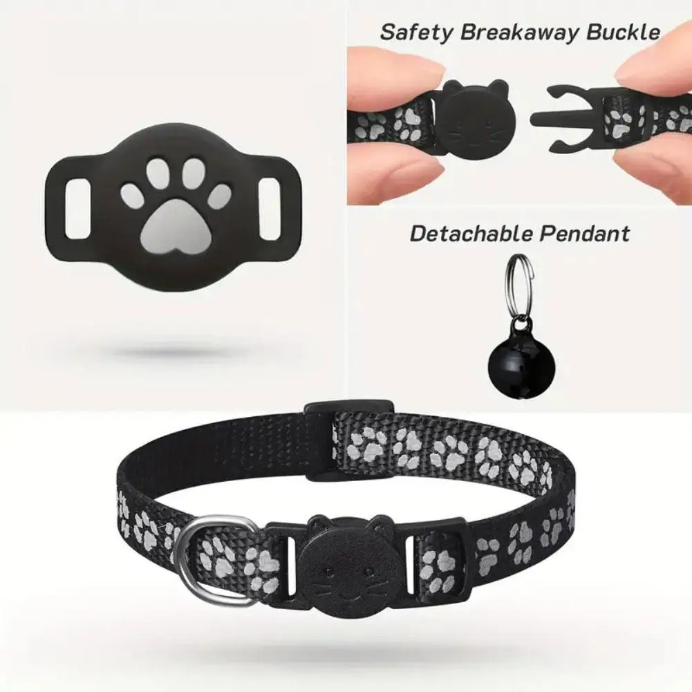 Rastreador GPS para Gatos Leve e Refletivo para Coleira Ajustável - Imagem 3