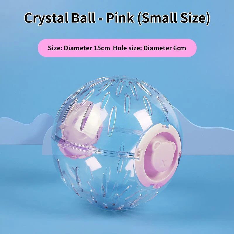 Bola de Exercício para Hamster de PET+PP com Grande Espaço - Imagem 6