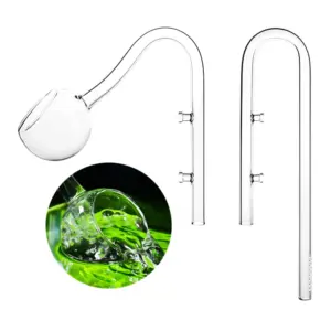 lily pipe de vidro para aquário com skimmer