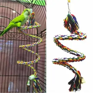 brinquedo de corda para papagaio