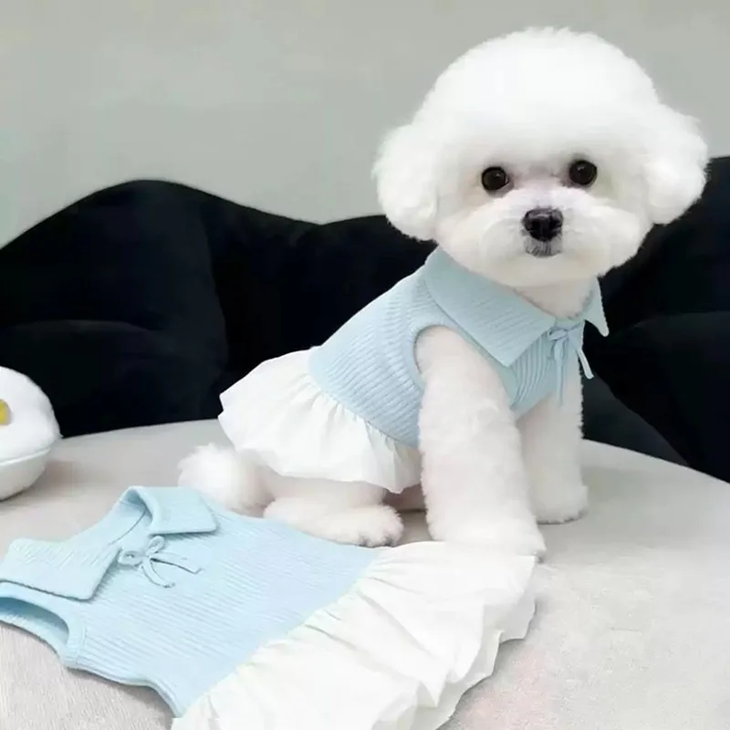 Vestido Polo para Cães de Poliéster para Verão Leve e Fresco - Imagem 3