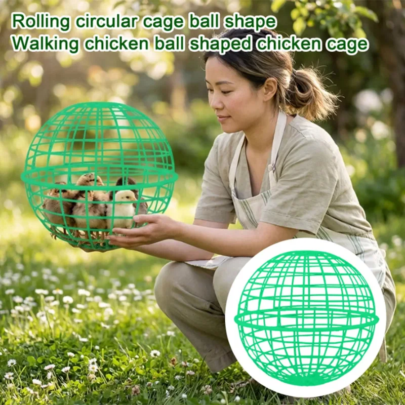 Gaiola Portátil para Aves e Pequenos Animais com Rodas e Anti-fuga - Imagem 3