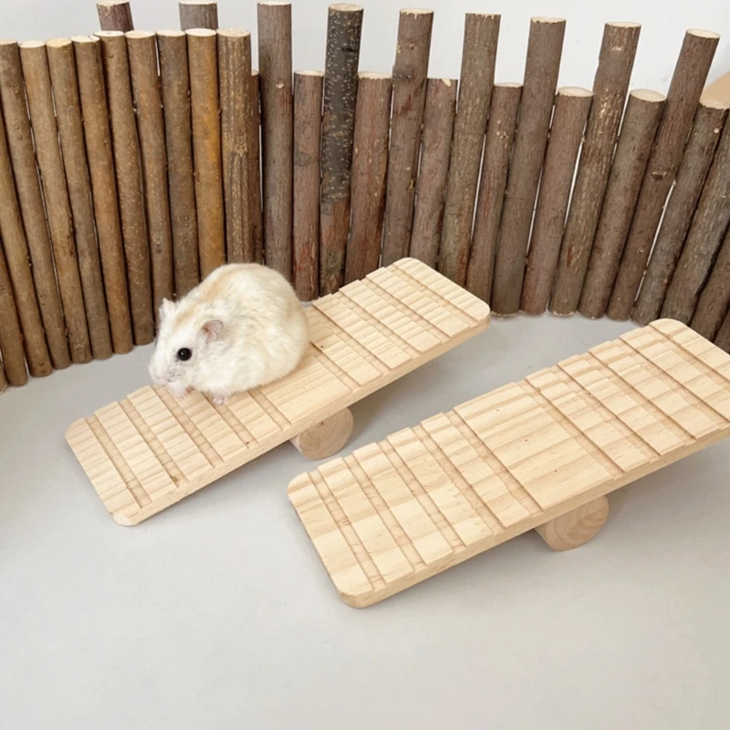 Gangorra para Hamster e Roedores de Madeira 19x7 cm - Imagem 2