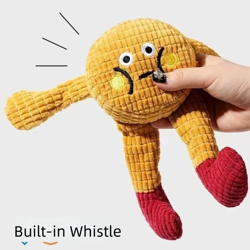 Brinquedo de Pelúcia para Filhote com Som para Mastigar e Interagir - Imagem 2