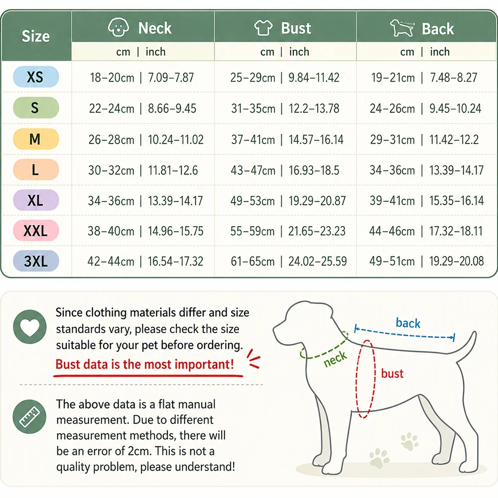 Roupa para Cães Ruff Primavera Verão para Cães Pequenos e Médios - Imagem 2
