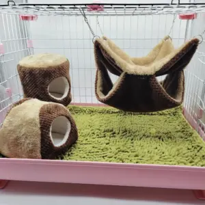 ninho de algodão para hamster