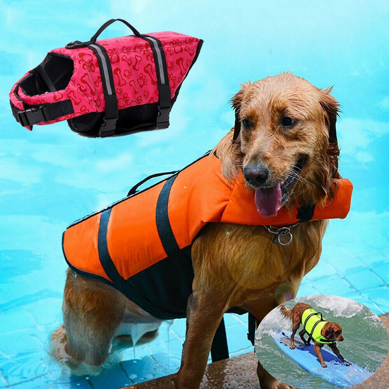 colete salva-vidas para cães de natação