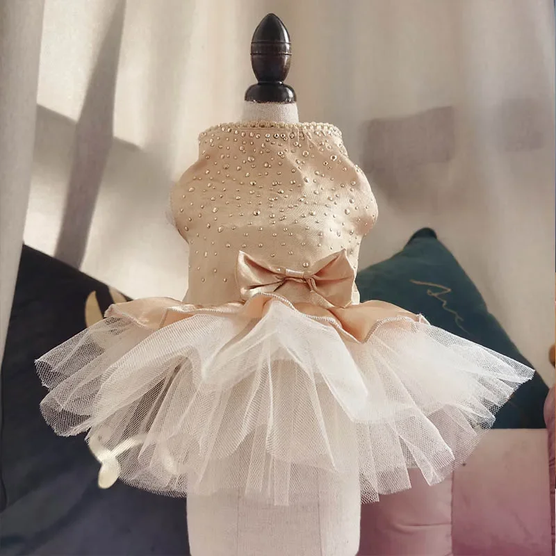 Vestido de Renda para Cães e Gatos de Porte Pequeno - Imagem 6
