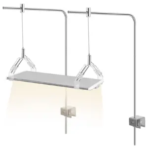 suporte de luz para aquário ajustável