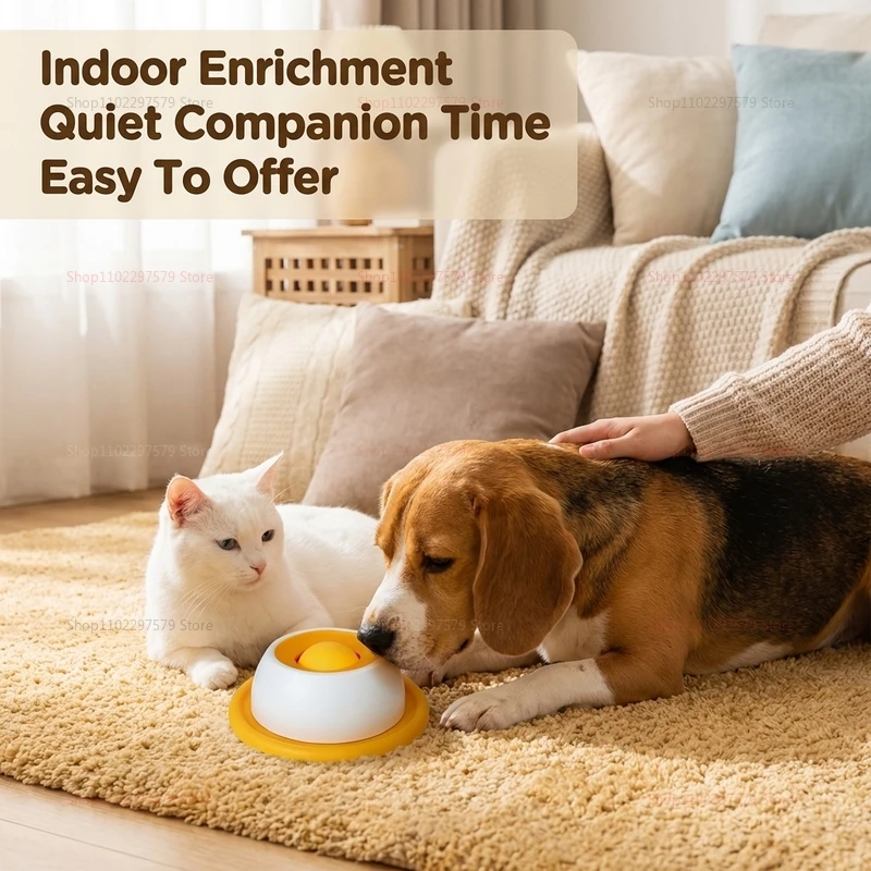Brinquedo Interativo para Cães com Dispensador de Ração Lenta - Imagem 4