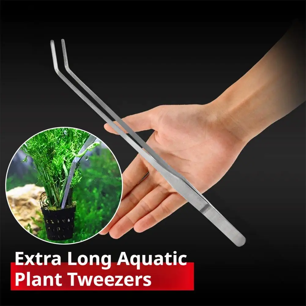 Pinça de Aquascaping para Aquário de 27 cm Aço Inoxidável - Image 5