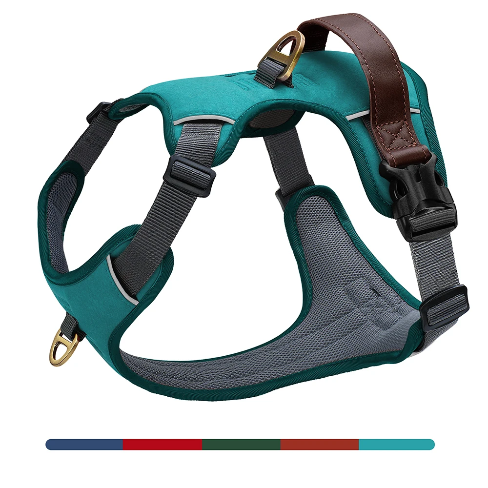 Colete para Cães de Couro PU com Alça de Apoio para Levantar - Imagem 2