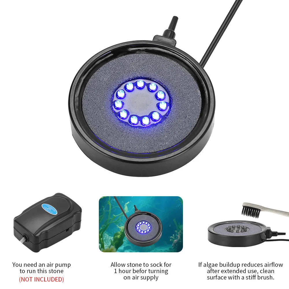 Luminária de Bolhas LED para Aquário com Mudança de Cor - Imagem 5