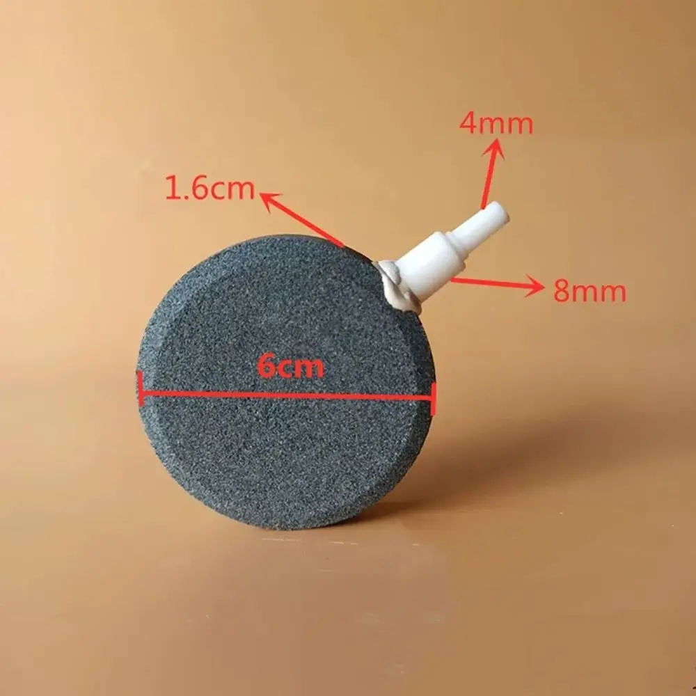Pedra Difusora Redonda para Aquário de 4 cm para Bombas de Ar - Imagem 5