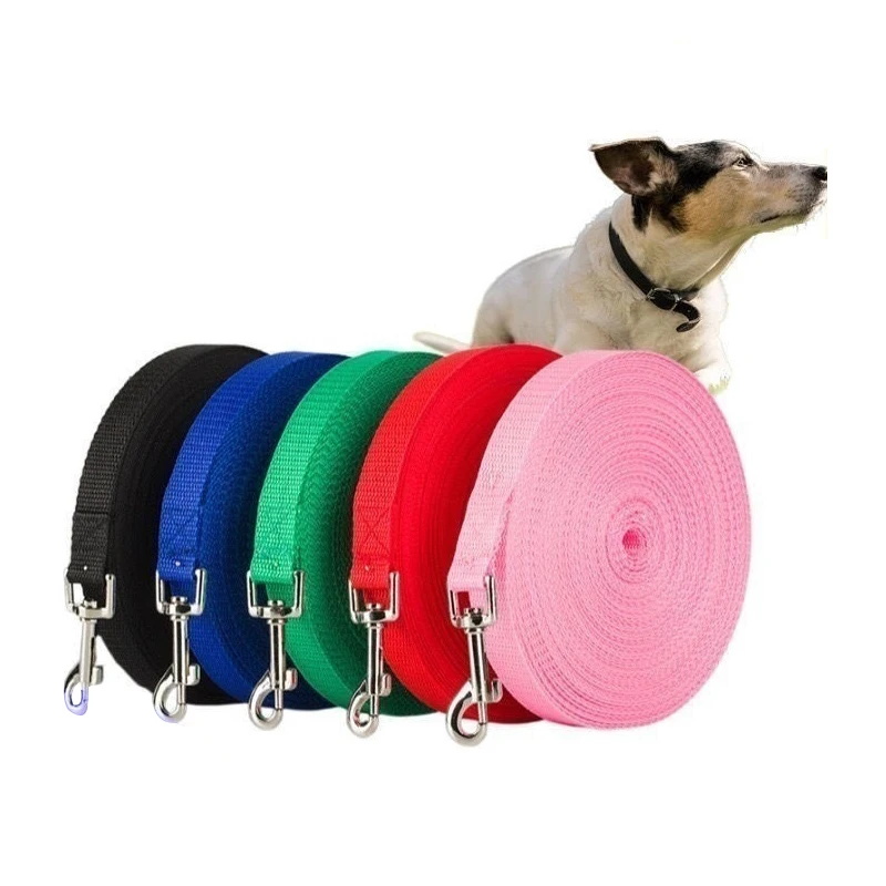 Trela de Treinamento para Cães de Nylon 6 m para Caminhadas Noturnas - Imagem 4