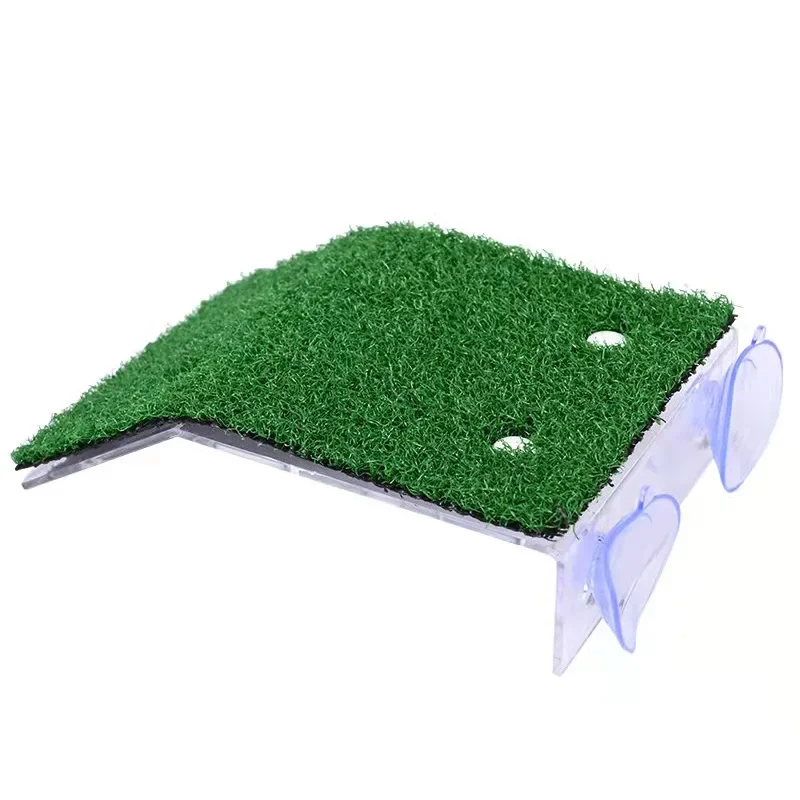 Plataforma Flutuante para Tartaruga com Rampa de Grama e Ventosas - Image 6