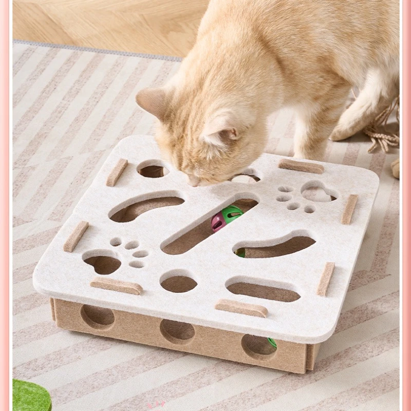 Arranhador para Gatos de Sisal Compacto Fácil de Montar - Imagem 4