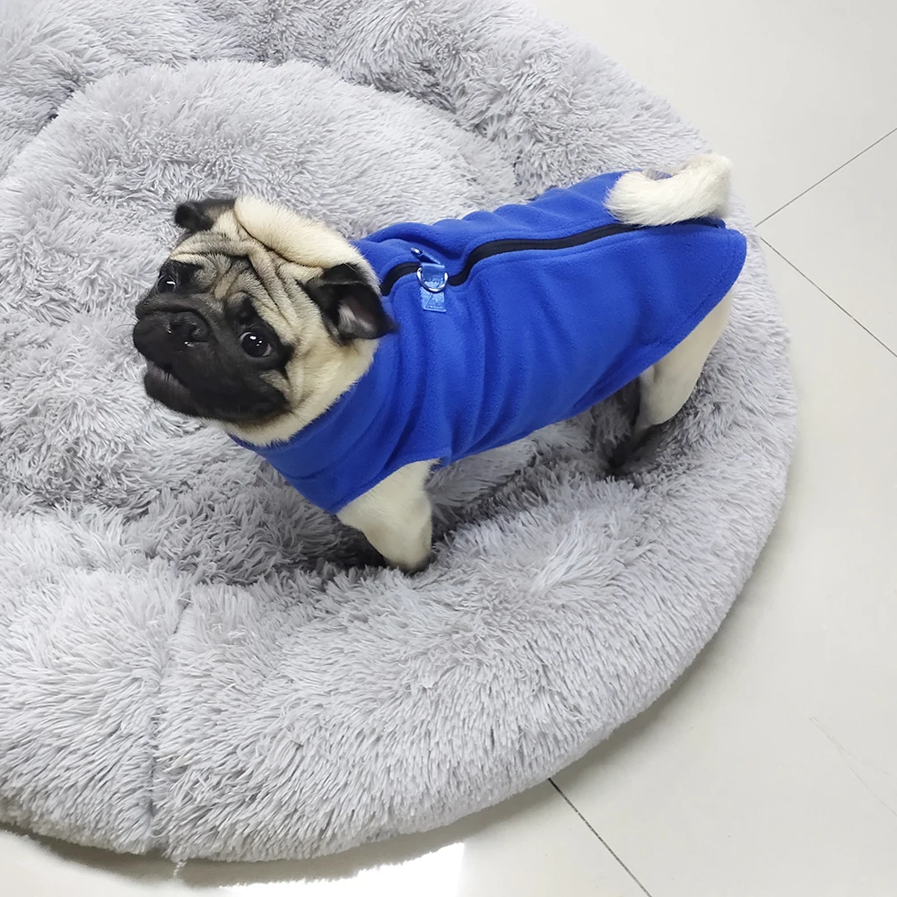 Jaqueta de Fleece para Cães e Gatos de Pequeno e Médio Porte, Lavável - Image 2