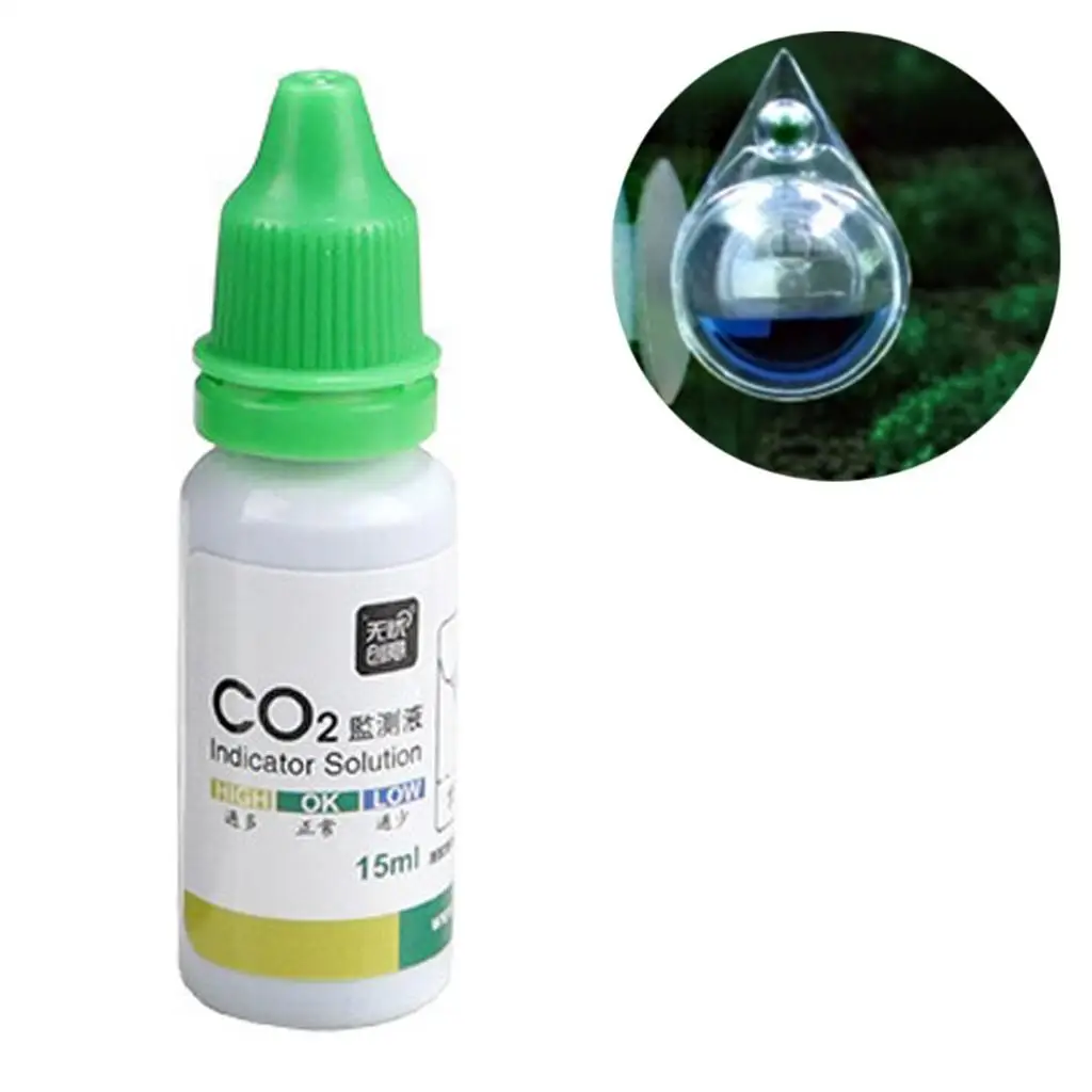 Solução Indicadora de CO2 para Aquário 15ml com Monitor de Vidro - Imagem 2