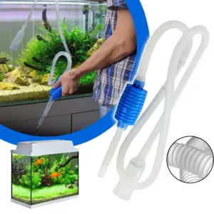 sifão semiautomático para aquário