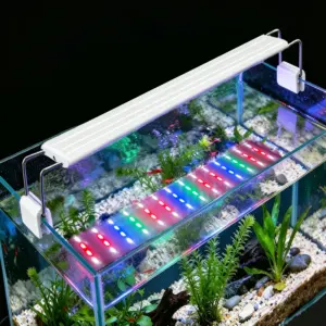 luz LED para aquário com clip