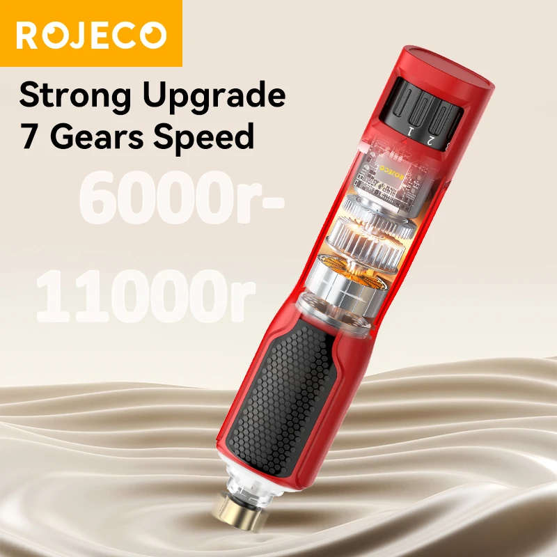 Lixador de Unhas Elétrico ROJECO para Cães e Gatos com Luz LED - Image 2