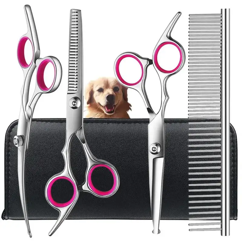 kit de tesouras para tosa de cães e gatos