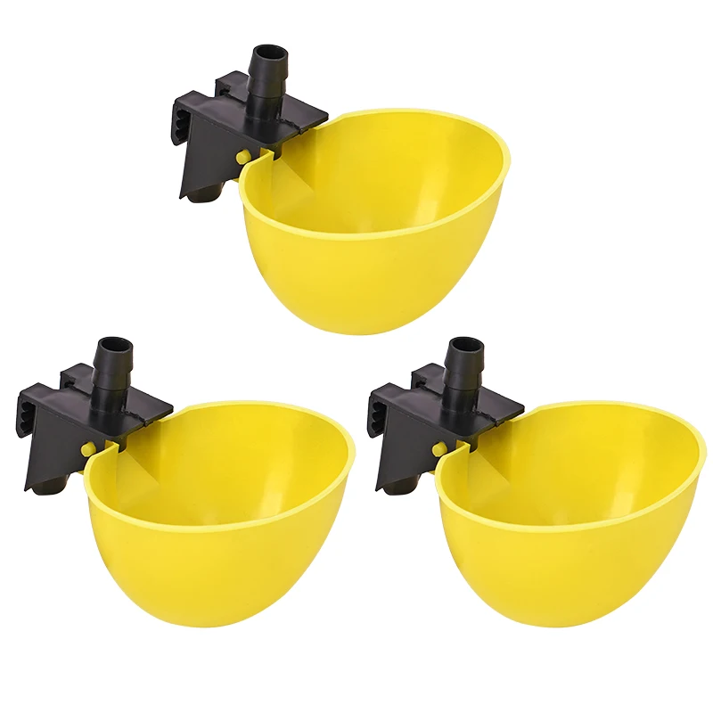 Bebedouro Automático para Aves 9,5 mm Plástico Branco - Imagem 3