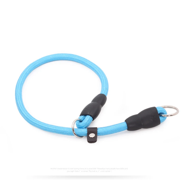 Coleira P para Cães de Nylon com Corrente para Treinamento - Image 5