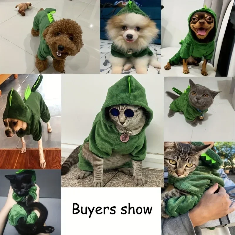 Moletom para Cães e Gatos de Flanela com Punhos Elásticos - Imagem 2