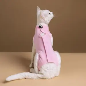 macacão pós-cirúrgico para gatos