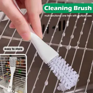 escova de limpeza para gaiola de pássaros