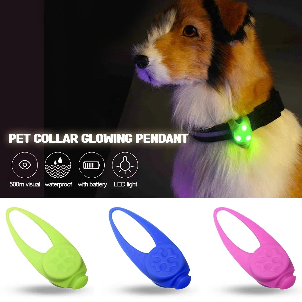 Pingente de LED para Cães e Gatos de Silicone Macio para Coleira - Imagem 2