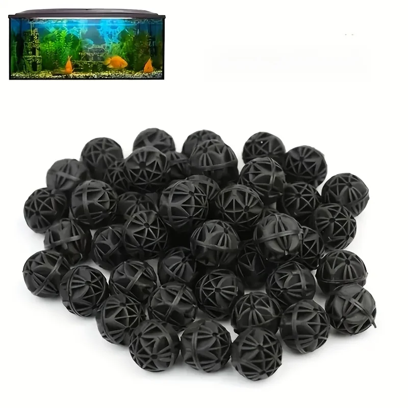 Bolas Biológicas para Aquário e Lagos 100pcs de PP para Filtração - Imagem 2