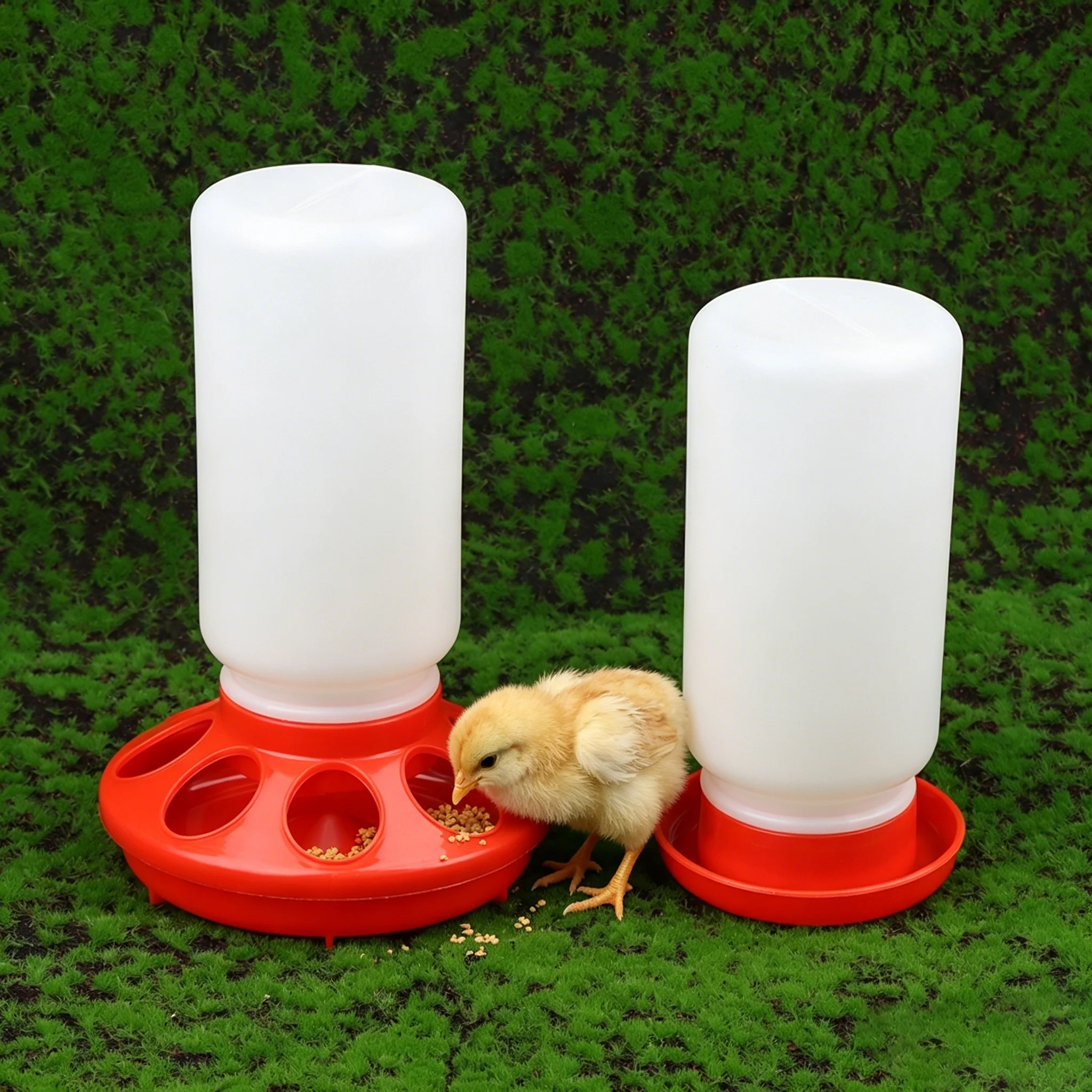 comedouro e bebedouro automático para aves