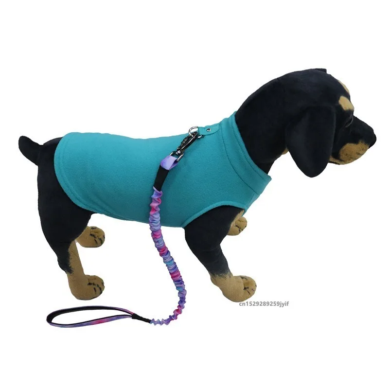Colete de Lã para Cães Pequenos com Anel D para Guia - Imagem 5