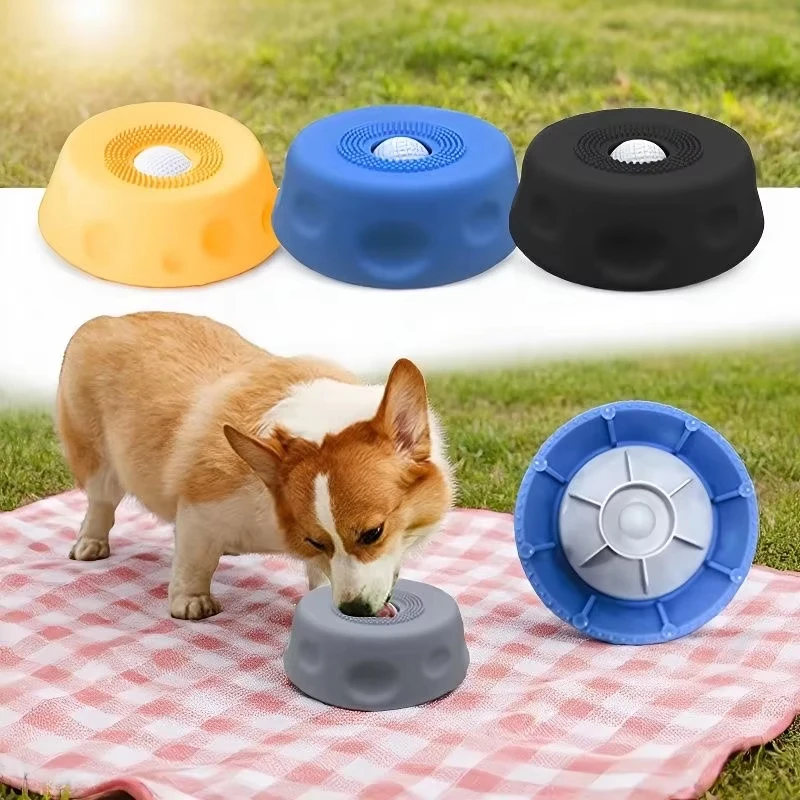 Tapete de Lamber para Pets com Ventosas e Comedouro Lento - Image 2