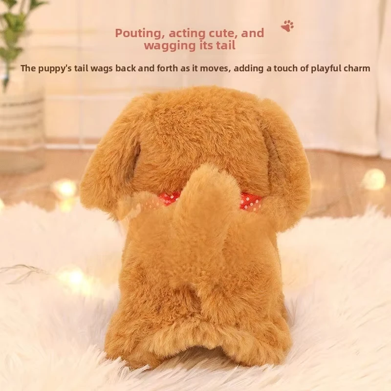 Brinquedo de Pelúcia Elétrico para Cães com Simulação de Movimento - Imagem 3