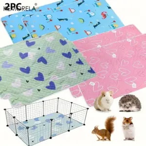 almofada lavável para gaiola de hamster
