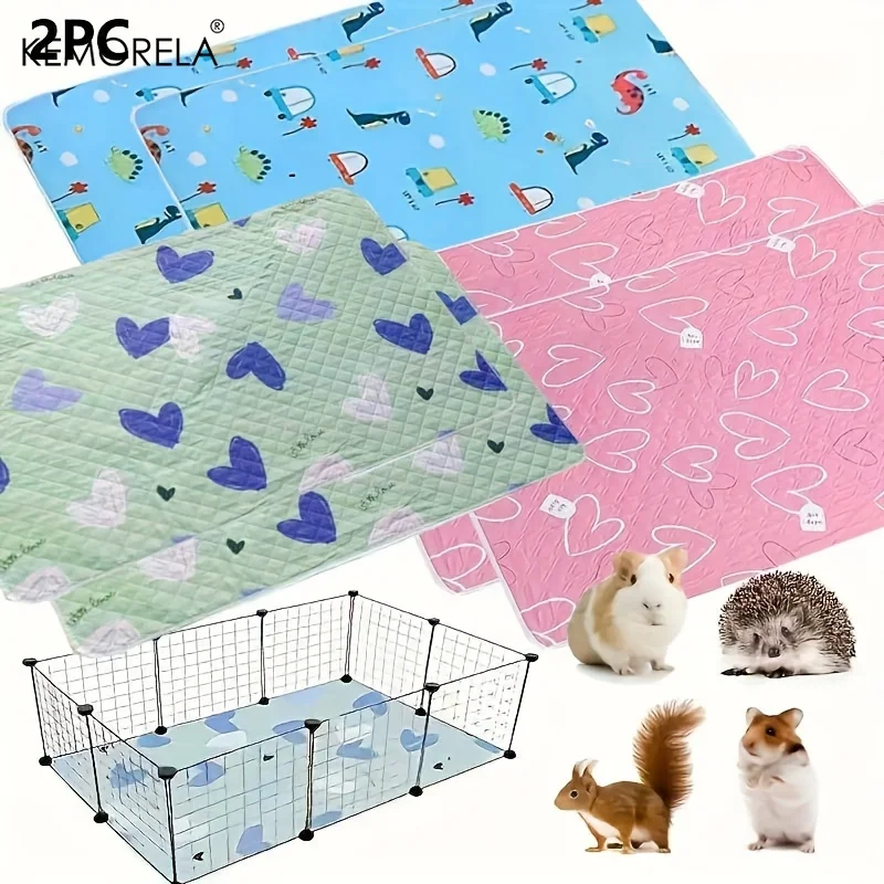 almofada lavável para gaiola de hamster