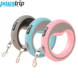 coleira retrátil automática para cães