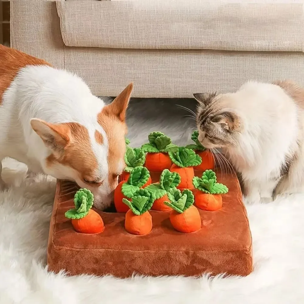Tapete Snuffle Cenoura para Cães e Gatos de Algodão - Imagem 3