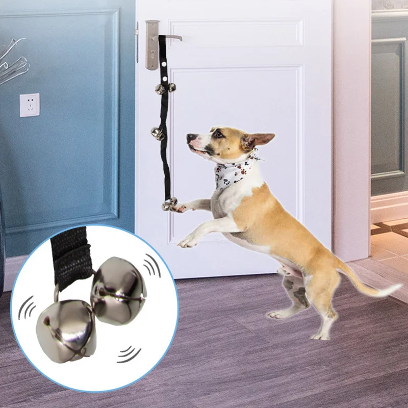 Corda Campainha para Cães Ajustável para Treinamento de Porta - Imagem 5
