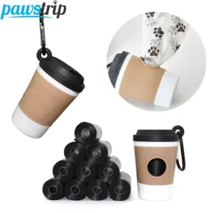 dispensador de sacos higiênicos para cães portátil