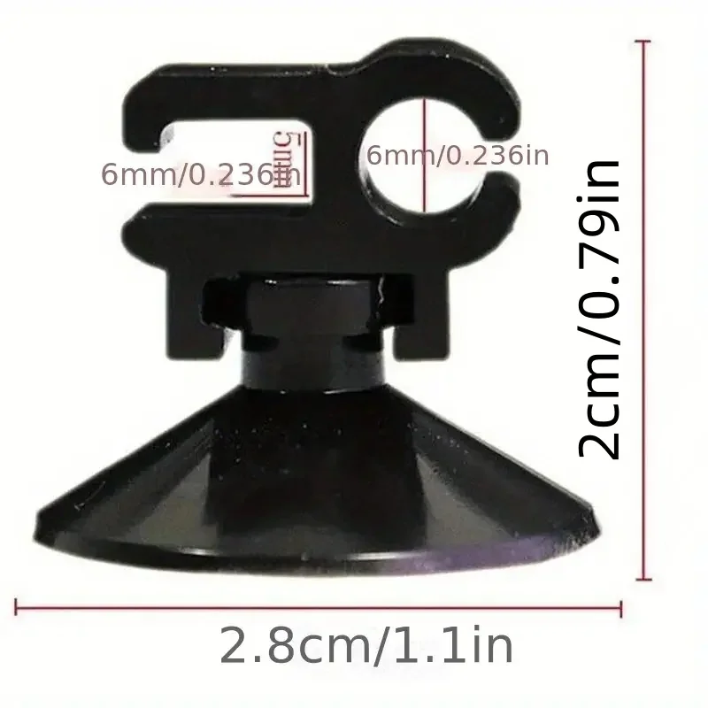 Ventosas para Aquário 5 pçs para Tubo de Oxigênio e Fios - Imagem 6