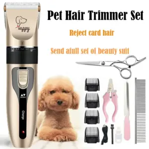 máquina de tosa sem fio para cães e gatos