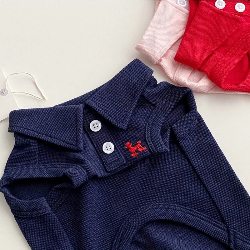 camisa polo para cães e gatos