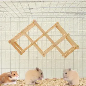 escada de madeira para hamster